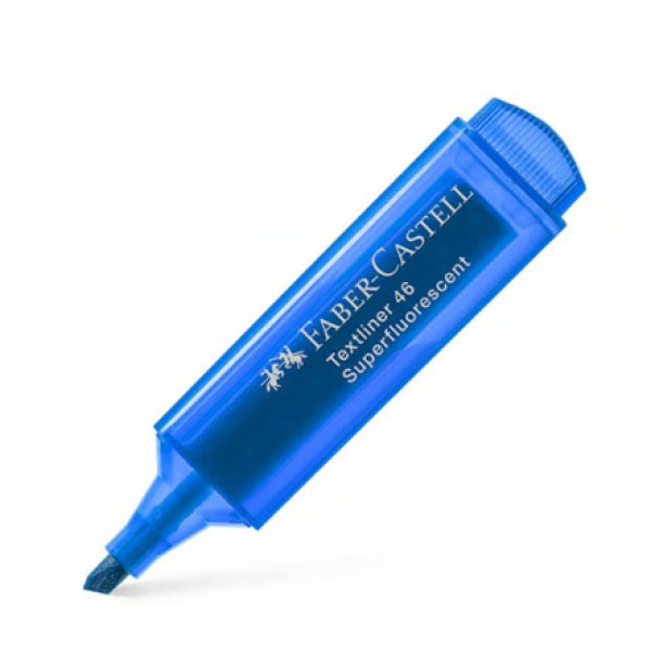 Faber-Castell 46 Текст маркер неон, син